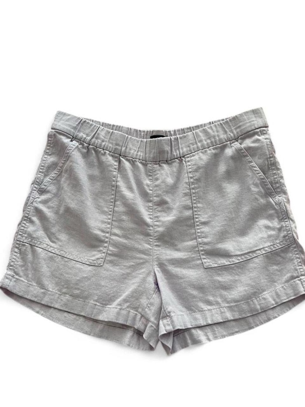 J. Crew Light Purple Linen-Blend Shorts